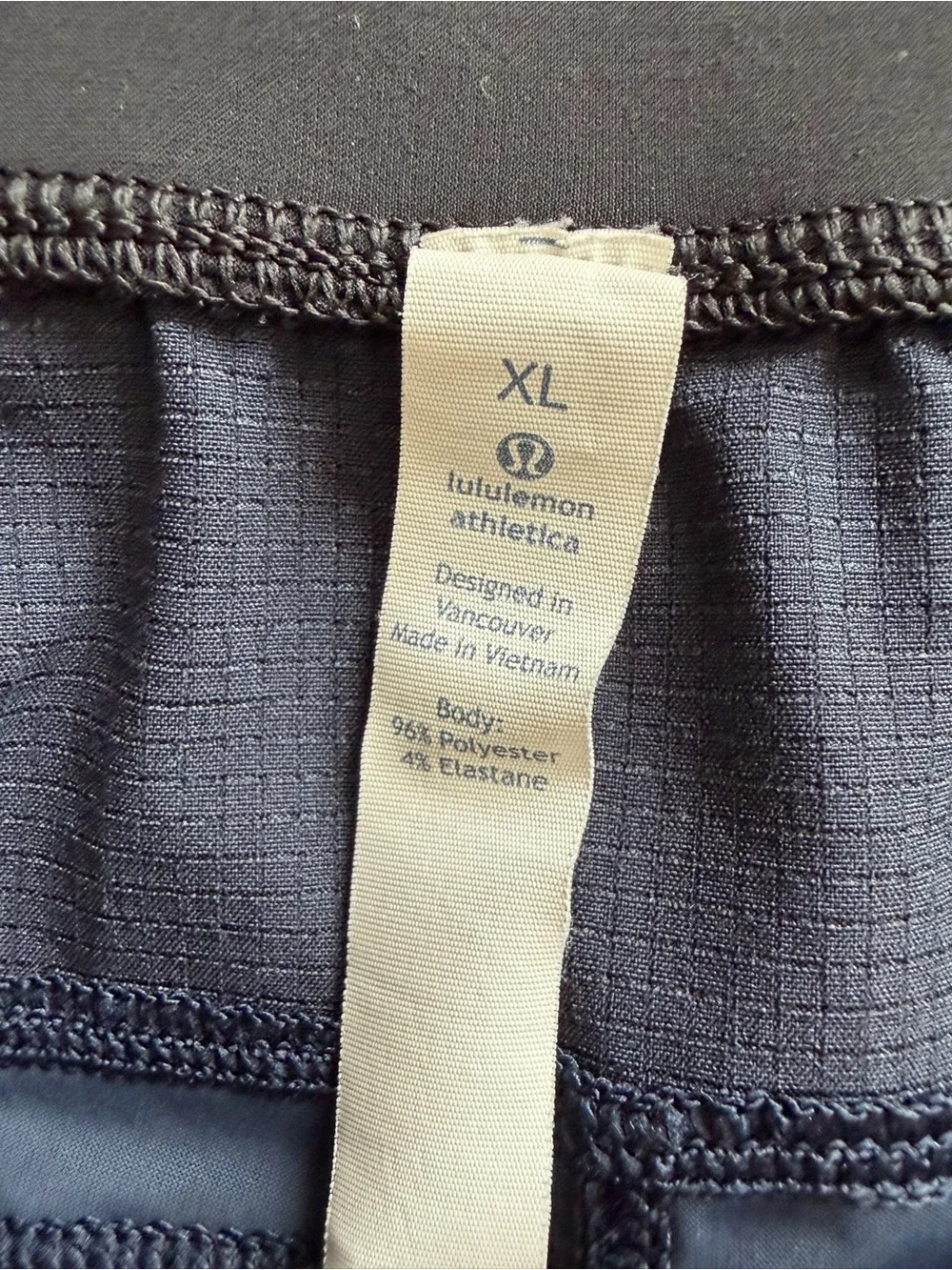 Lululemon Pace Breaker 8.5” Shorts XL True Navy Swift Ultra Light